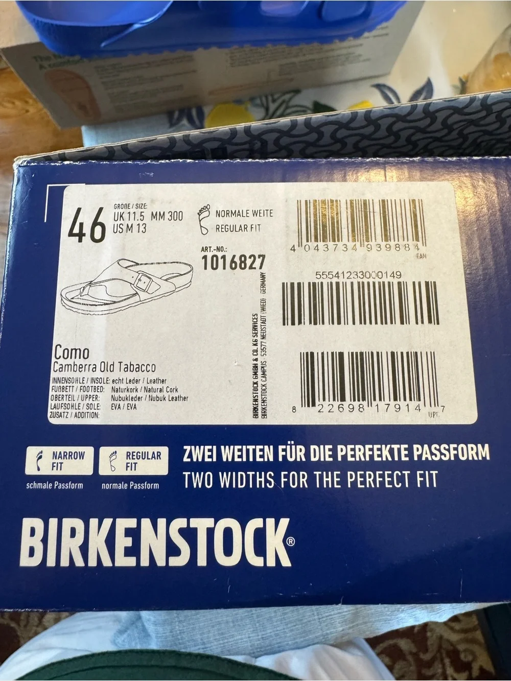 Birkenstock Brown Suede Thong Sandals with Buckle